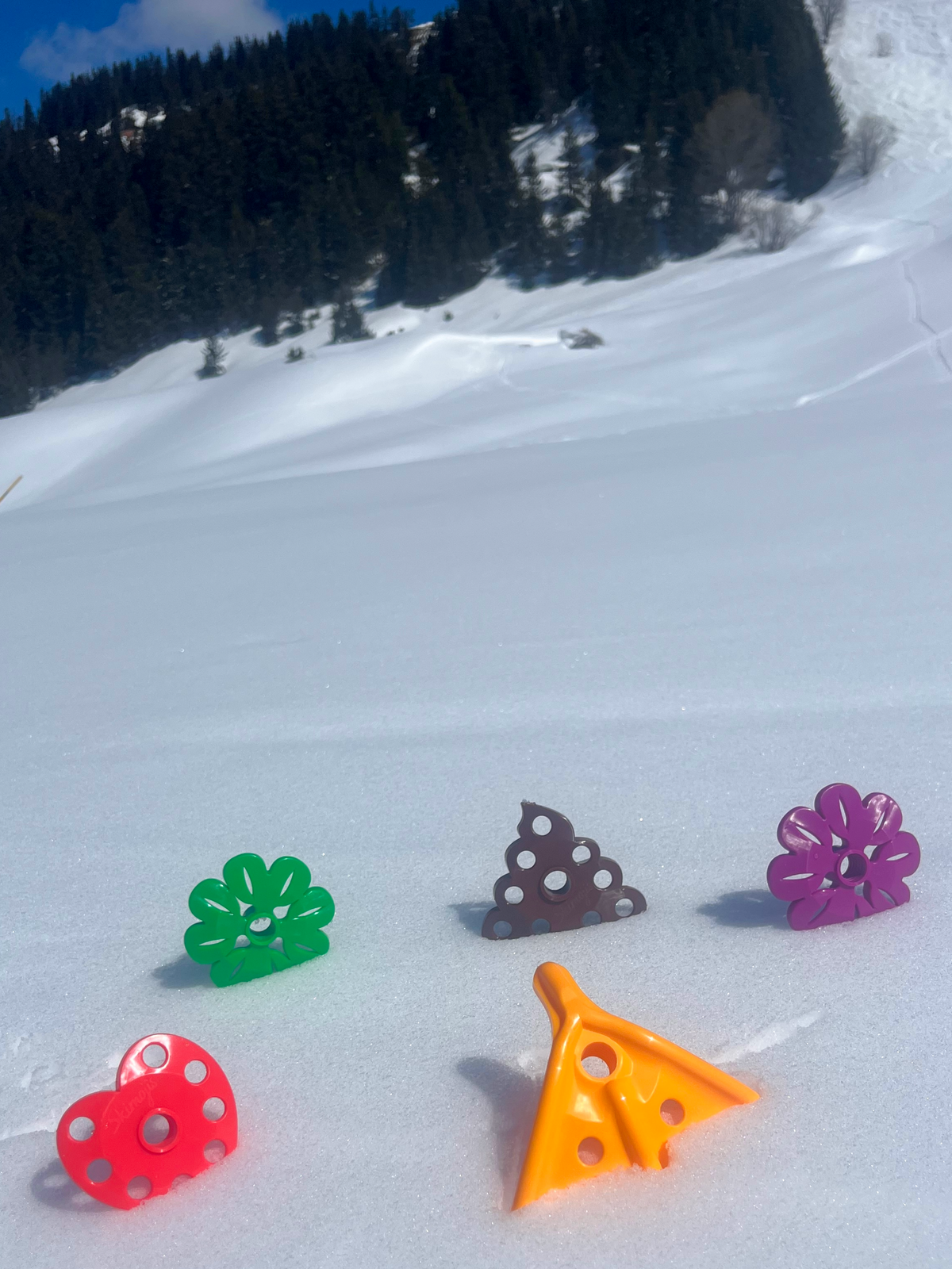 Skistockteller Skimoji alle Designs